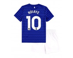 Everton Iliman Ndiaye #10 Hjemmebanesæt Børn 2025-26 Kort ærmer (+ korte bukser)
